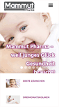 Mobile Screenshot of mammut-pharma.com